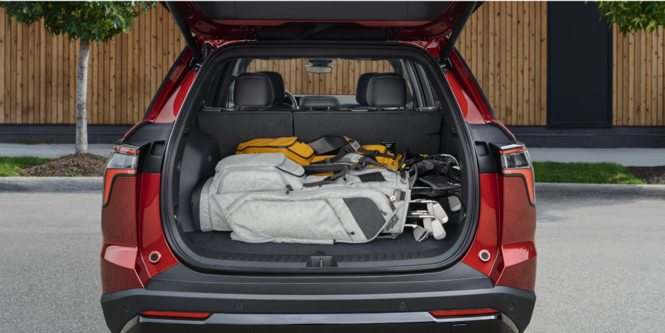 Generous Cargo Space in Back of 2025 Chevy Equinox