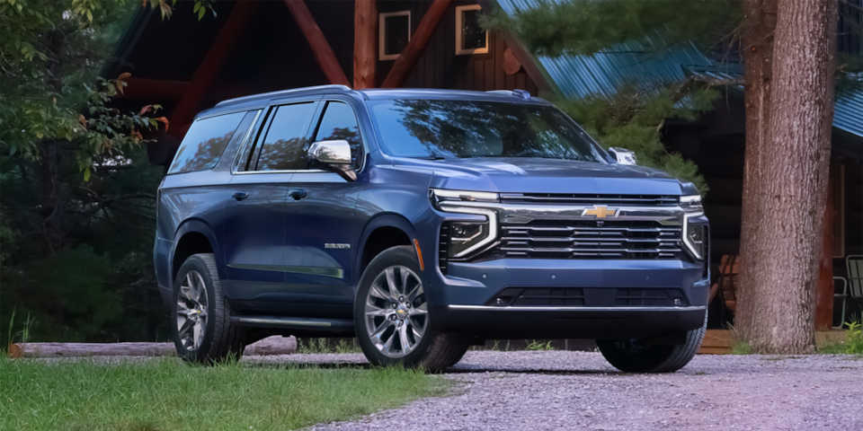 The All-New 2025 Suburban & Tahoe  3 Row SUVs  Chevy