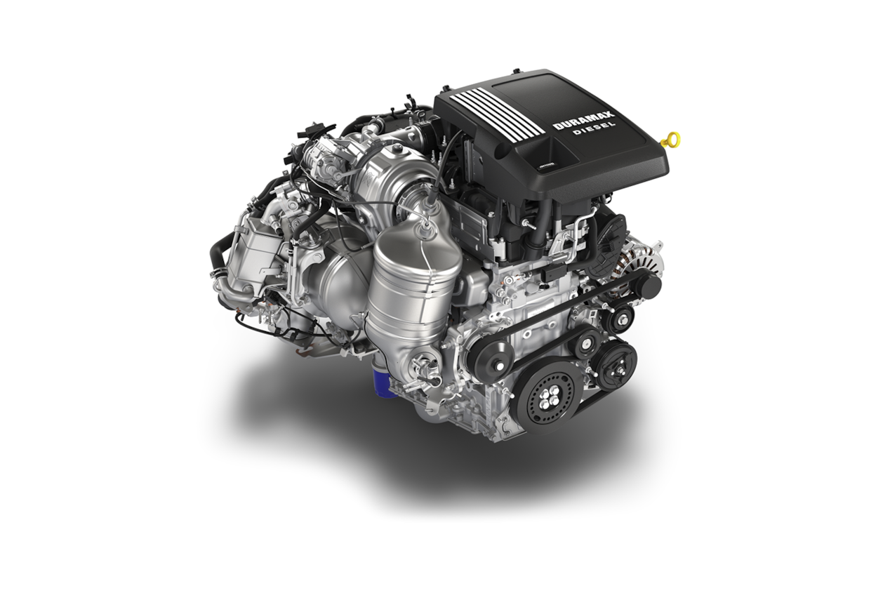 Close-up of an Engine From the 2025 Chevrolet Suburban SUV