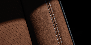 Close-up of the 2025 Chevrolet Suburban's Seats Stitch Details