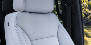 Close-up View of a 2025 Chevrolet Suburban Seat and Headrest