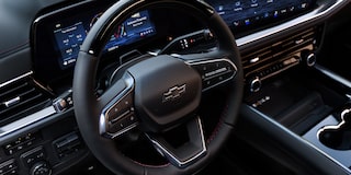 Close-up View of the Odometer on the 2025 Chevrolet Tahoe SUV