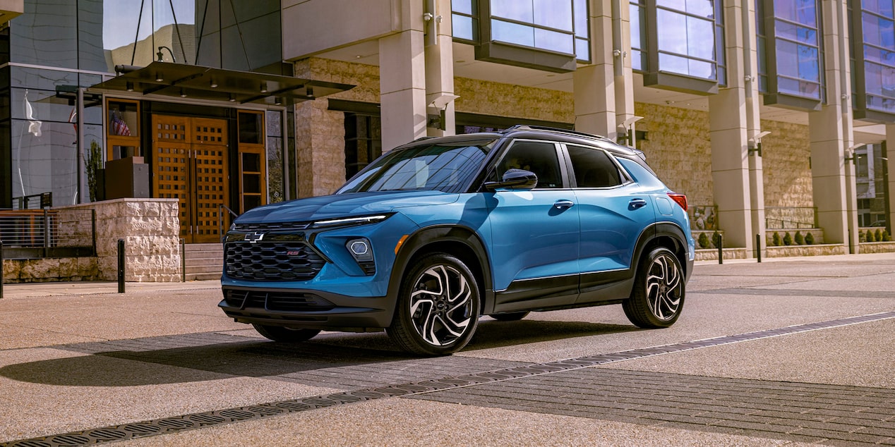 The 2025 Trailblazer Parked in the City