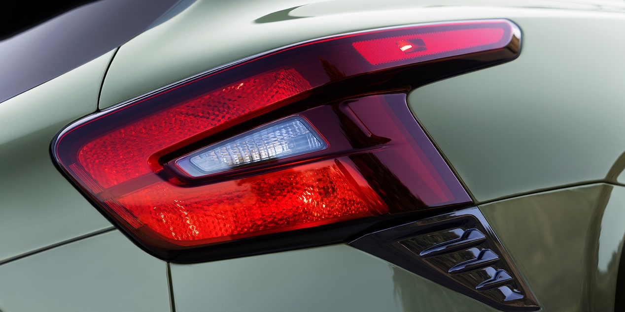 Close-Up View of the Chevy 2025 Trax Rear Tail Light