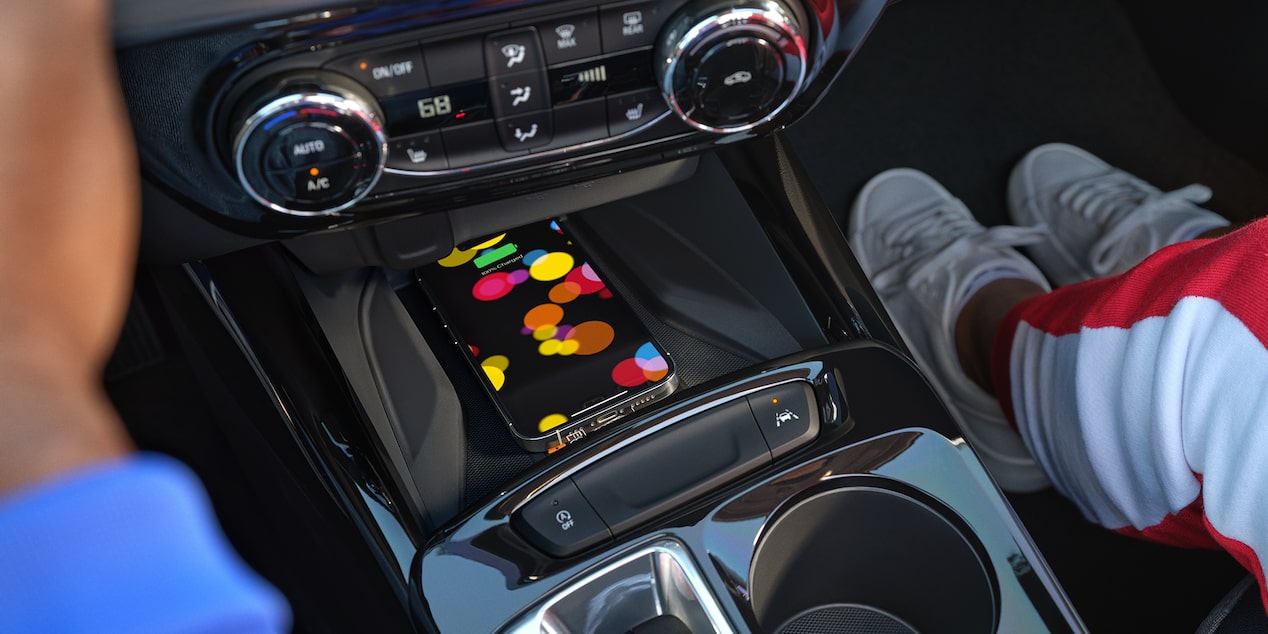 Chevy 2025 Trax Detailed View of Temperature Controls