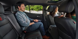Comfortable Second Row Seating Inside the Chevy 2025 Trax