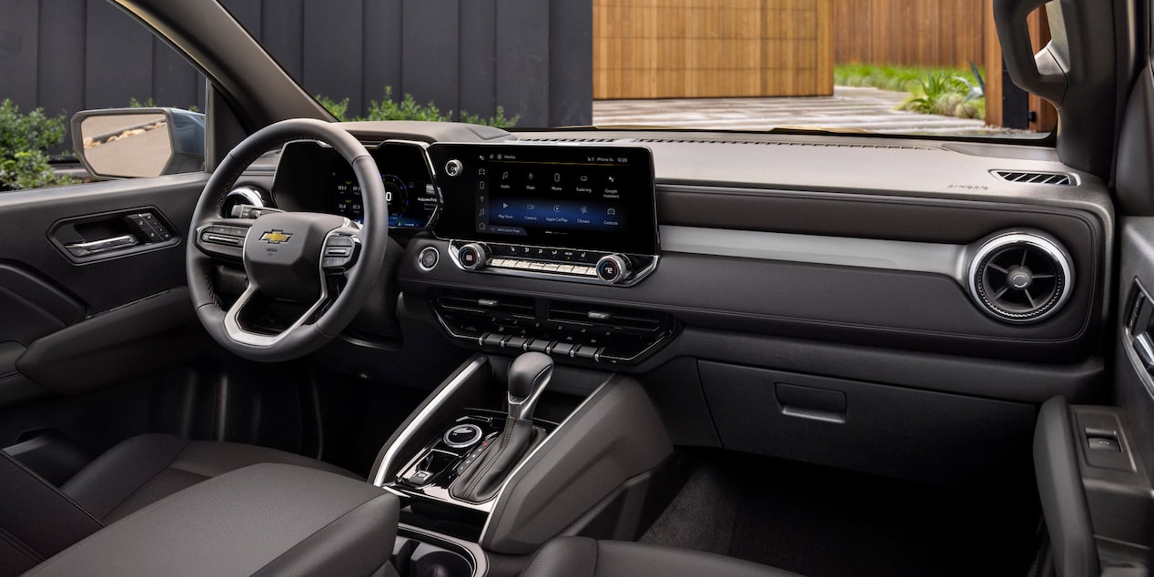 Front Interior View of a 2025 Chevy Colorado