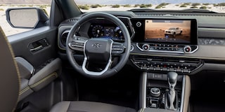 The Interior ZR2 Badging of the Colorado
