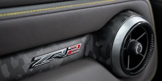 Camera Angles Displayed on the Infotainment System of the Colorado