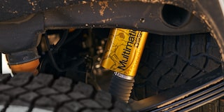 A Multimatic Suspension  Under the 2025 Chevy Silverado HD