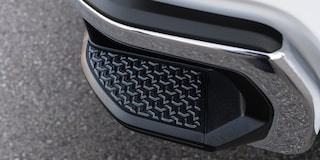 Close-up of Rear the Impact Frame of a 2025 Chevy Silverado HD