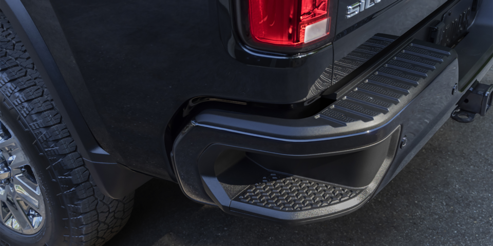 Close-up of the Taillight  And Rear Impact Bar