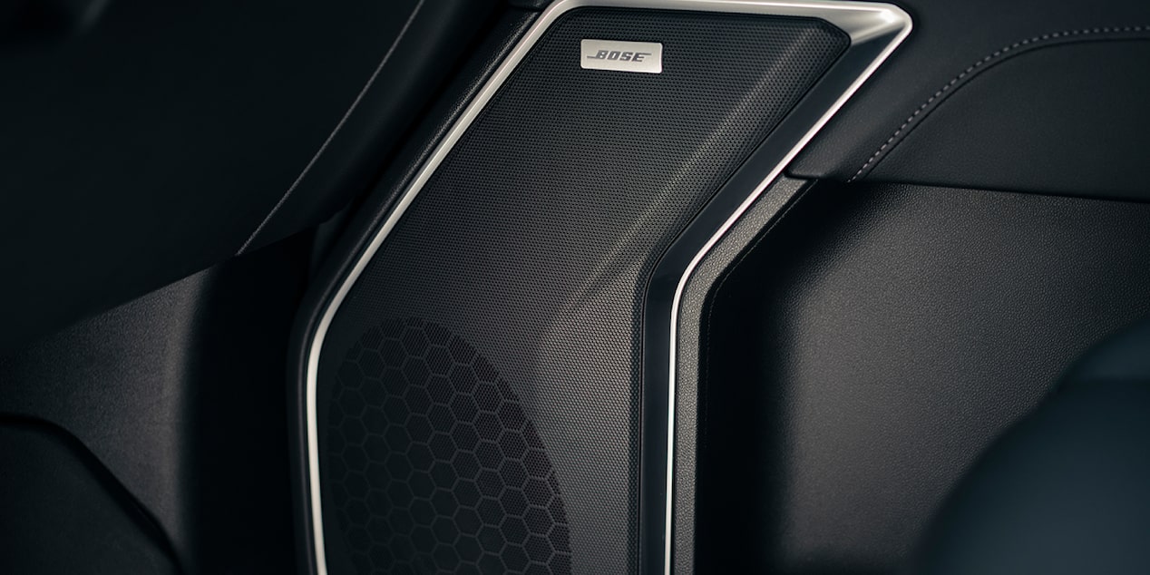 Side Speaker Next to the Door of a 2025 Chevy Silverado Pickup Truck