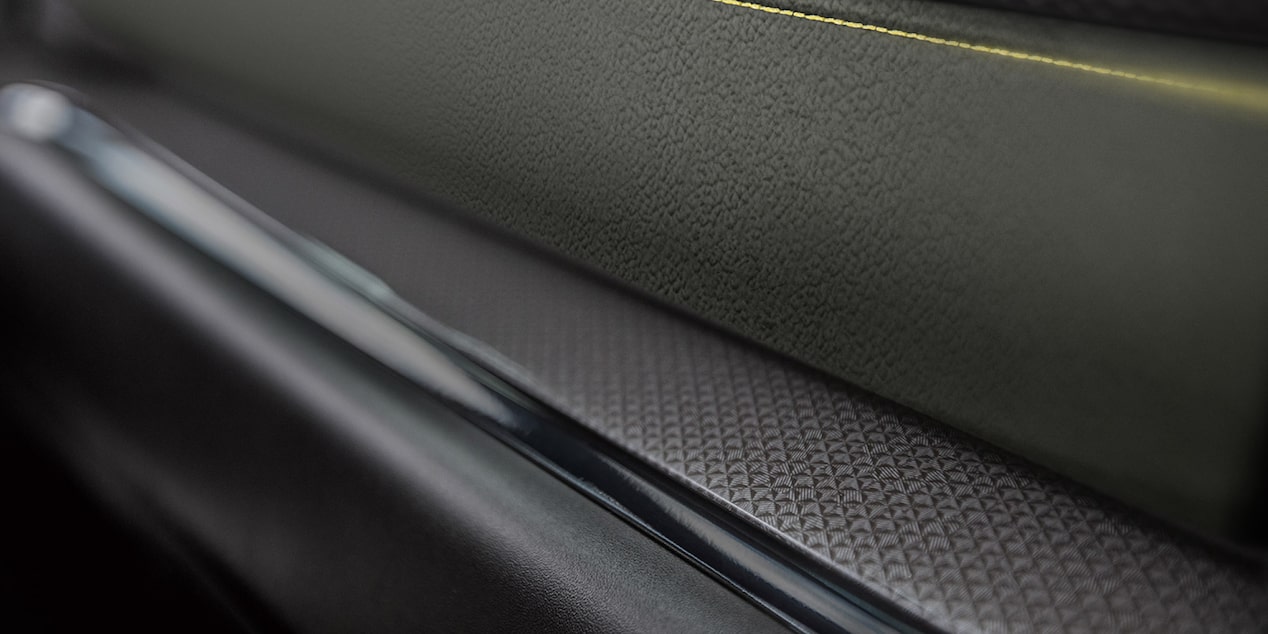Lower Side of the Door of a 2025 Chevy Silverado Pickup Truck