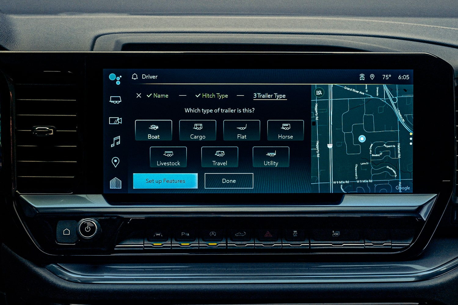 2026 Chevy Commercial Silverado Trailering Settings