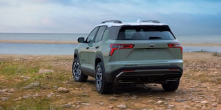 2026 Chevy Equinox Parked on a Beach Overlooking the Ocean