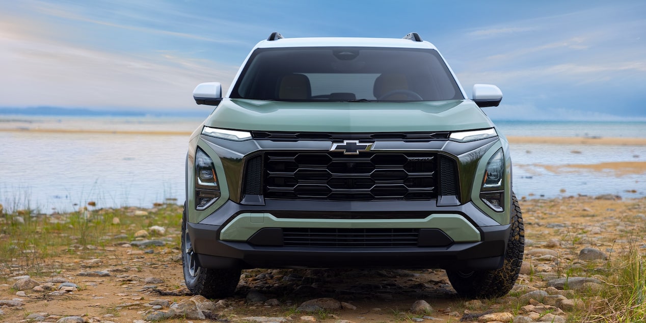 2026 Chevy Equinox Parked Head On at the Beach