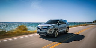 2026 Chevy Equinox Driving on a Road Near the Ocean