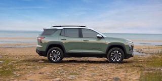 Side Profile of the 2026 Chevy Equinox Parked on a Beach
