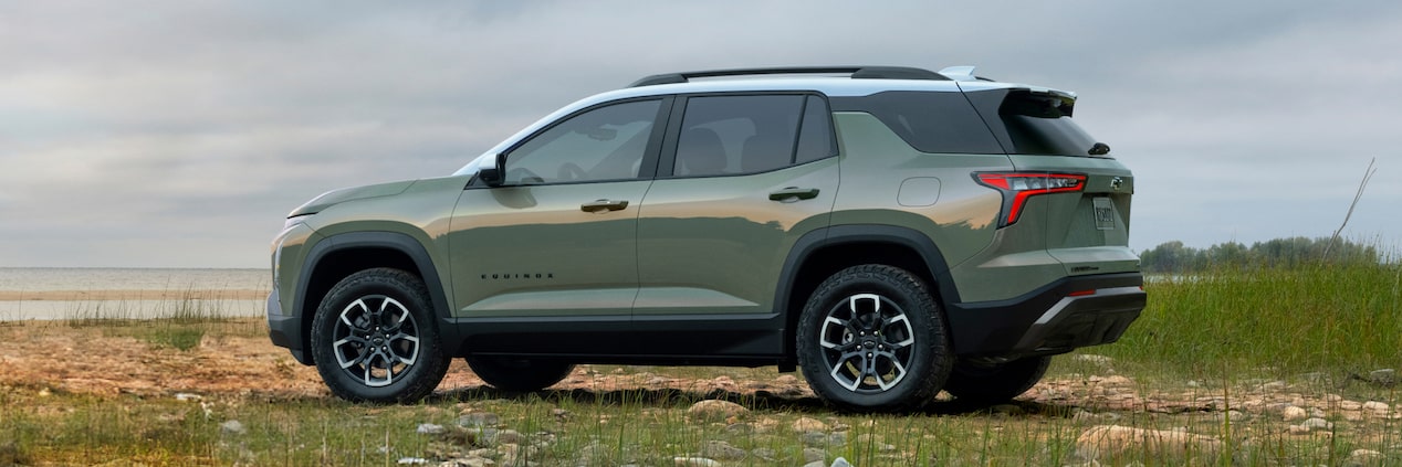 2026 Chevy Equinox Parked at a Beach Overlooking the Ocean