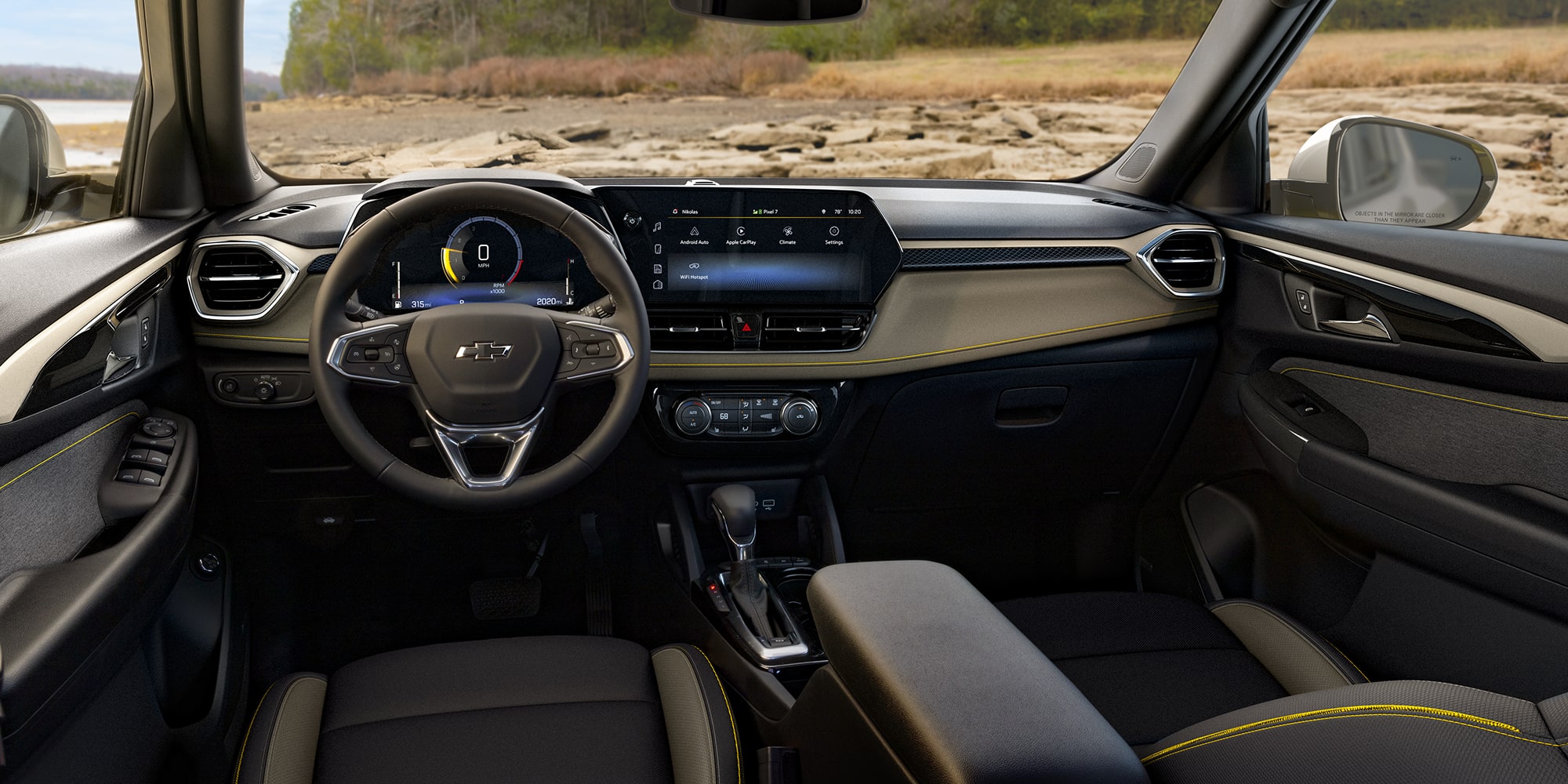 2026 chevy trailblazer interior dashboard
