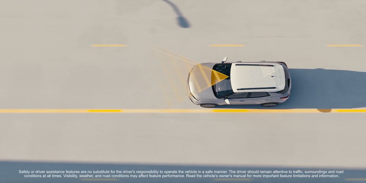 Característica Safety Assist de la SUV Chevrolet Trailblazer 2026: Video de Lane Keep Assist con Lane Departure Warning
