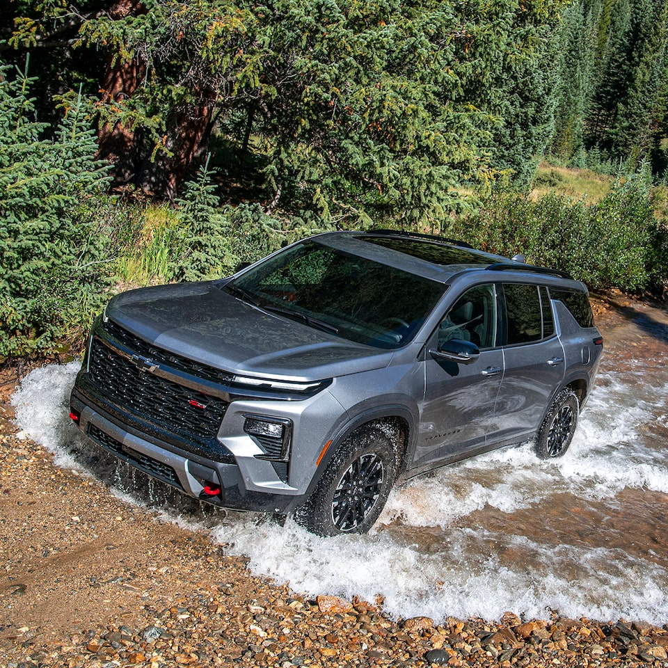 2026 Chevrolet Traverse Z71 loaded with adventure gear