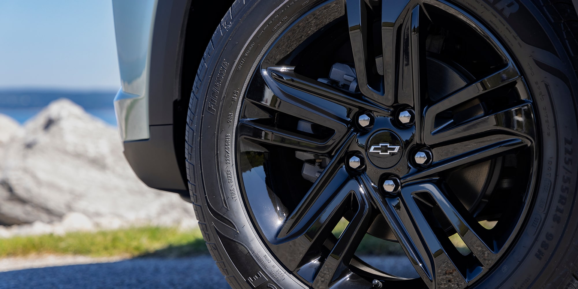 Close-Up of Wheels on the 2026 Chevy Trax