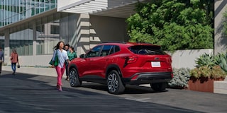 Rear End View of the 2026 Chevy Trax Parked