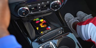 Wireless Smartphone Charging Station Inside the 2026 Chevy Trax