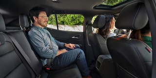 View of the Interior Second Row Seating Inside the 2026 Chevy Trax