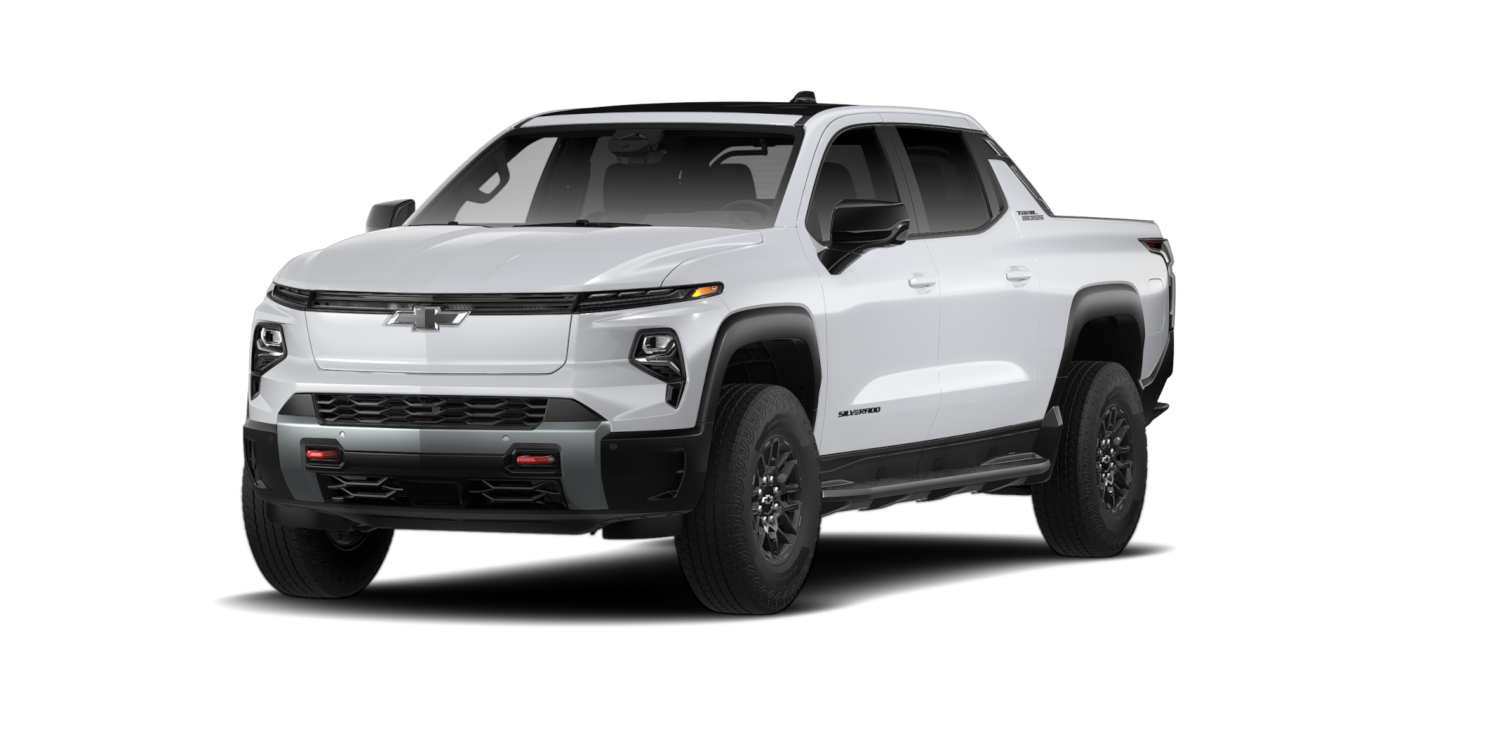 2026 Chevrolet Silverado EV Trail Boss in Polar White Tricoat
