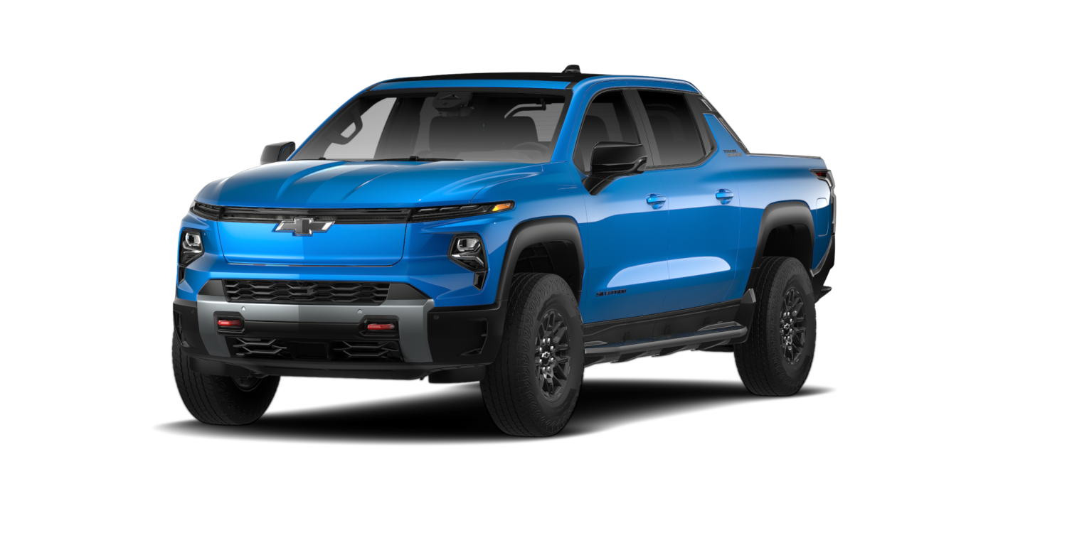 2026 Chevrolet Silverado EV Trail Boss in Riptide Blue Metallic