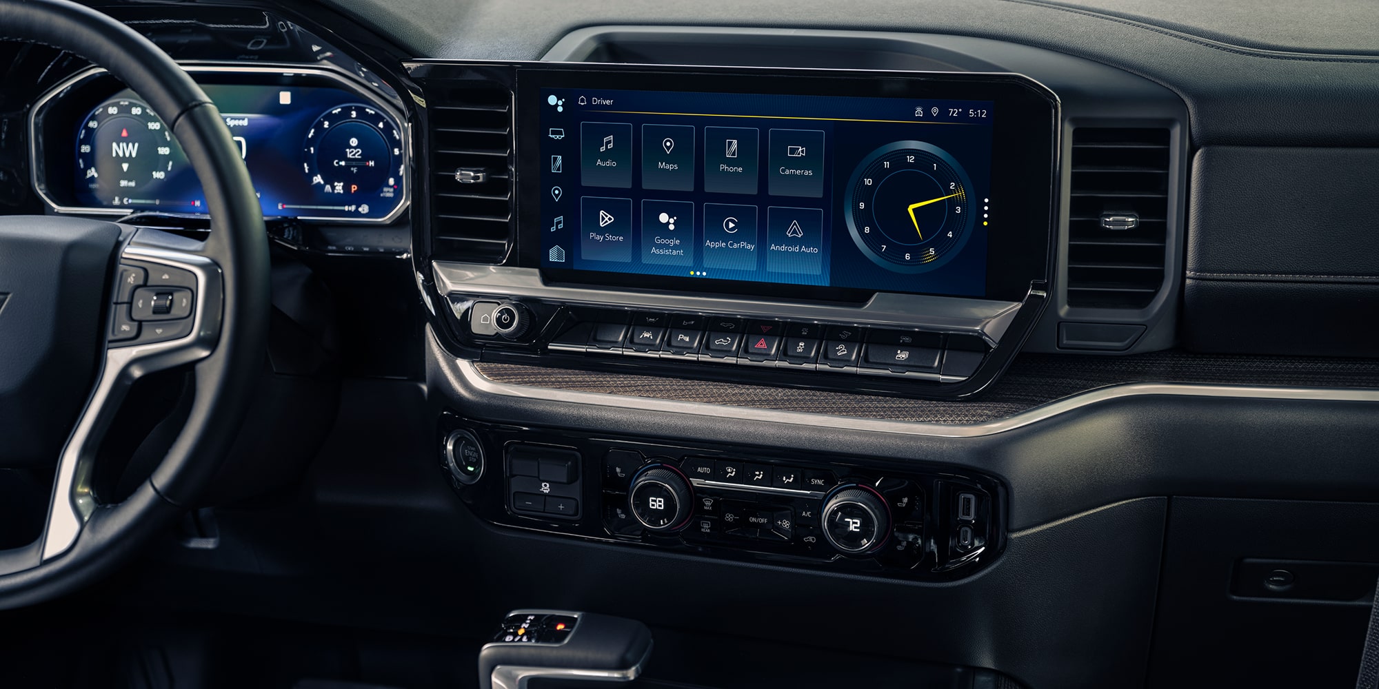 Driver Information Center of the 2026 Chevrolet Silverado LD.
