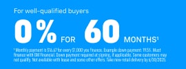 0% APR for 60 Months for Well-Qualified Buyers When Financed w/ GM Financial