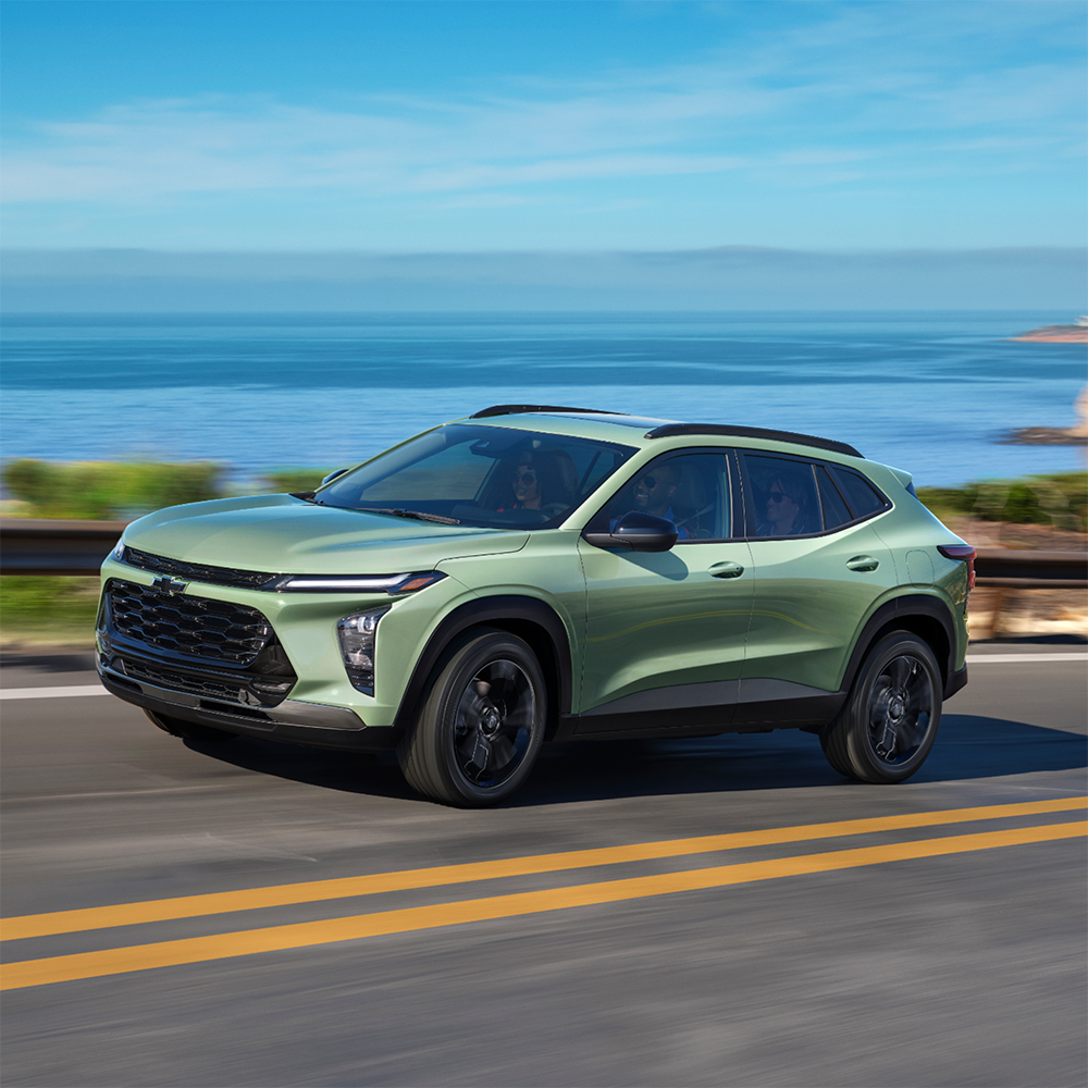 2026 Chevrolet Trax in motion