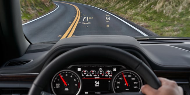 2021 Chevy Tahoe Heads Up Display