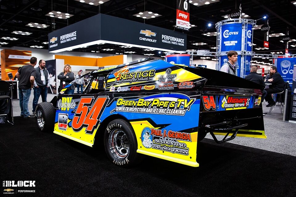 Benji LaCrosse is one of many short-tracers who rely on Chevrolet Performance each week.