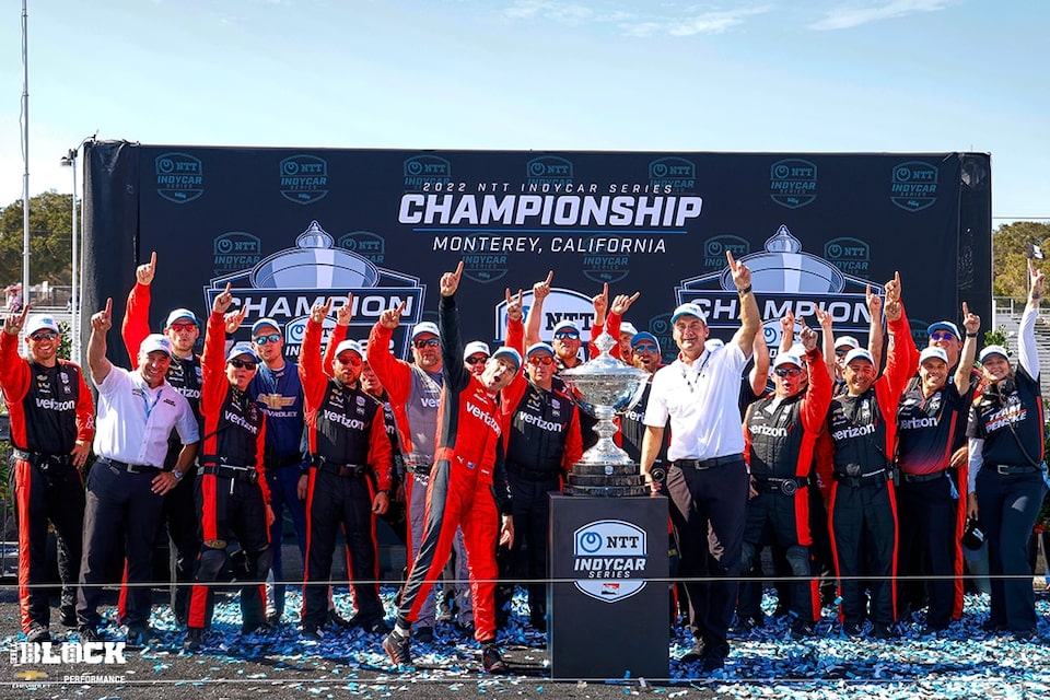 A V-6 Chevy engine propelled Will Power to his second NTT INDYCAR SERIES championship.