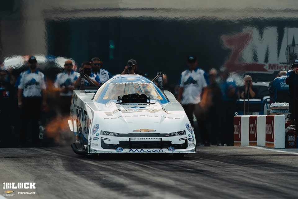 The legendary John Force was among the drivers who helped Chevrolet to its sixth straight NHRA Manufacturers Cup.