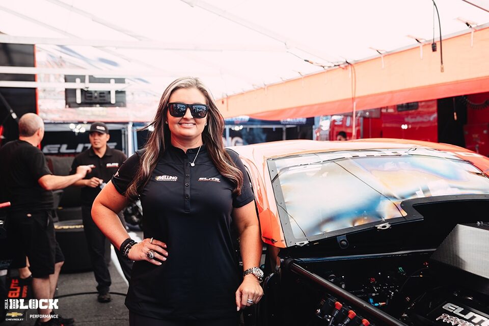 Erica Enders drove her Camaro SS to her fifth Pro Stock championship.