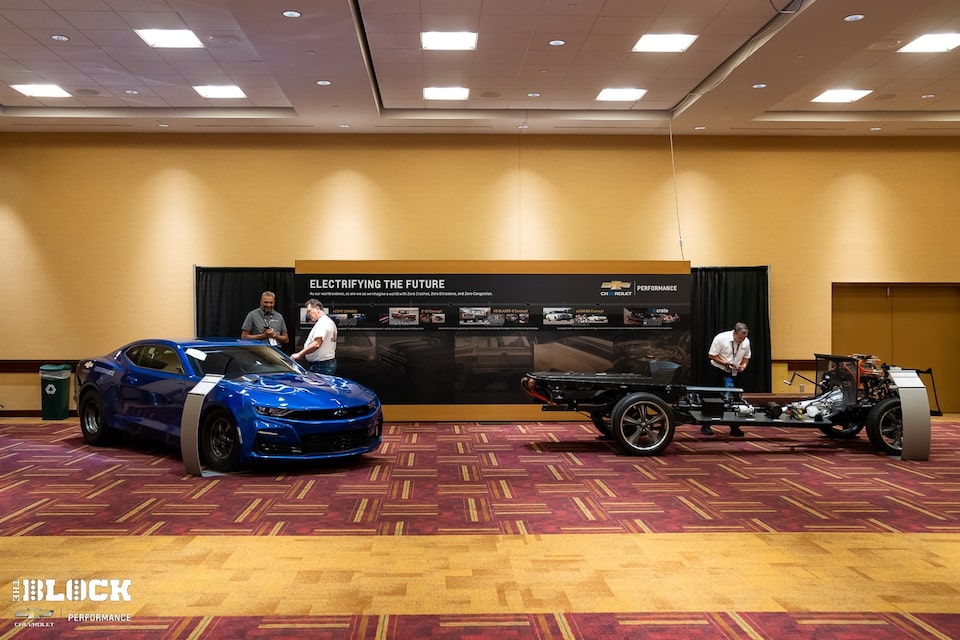 Chevrolet Performance also was in the EV Performance Zone at PRI.