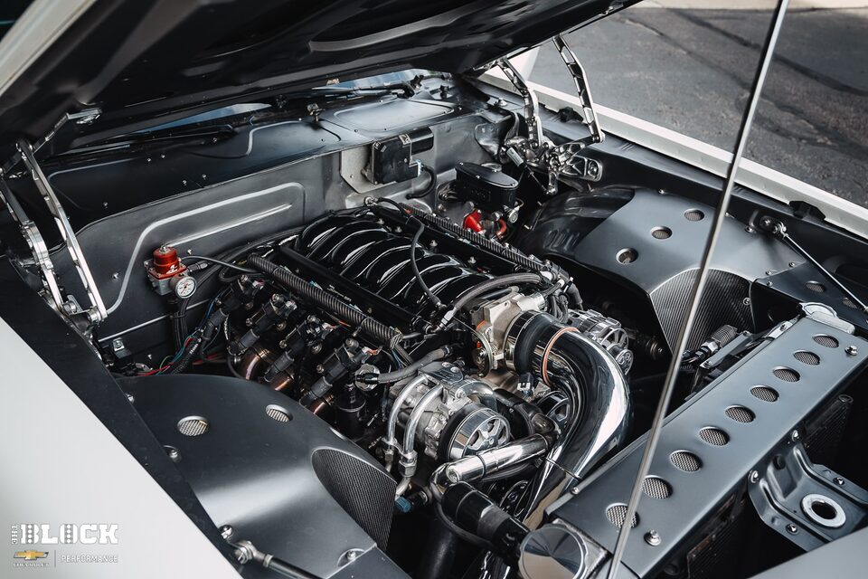 Figliozzi's 1973 Camaro is powered by an LS376/525 crate engine.*