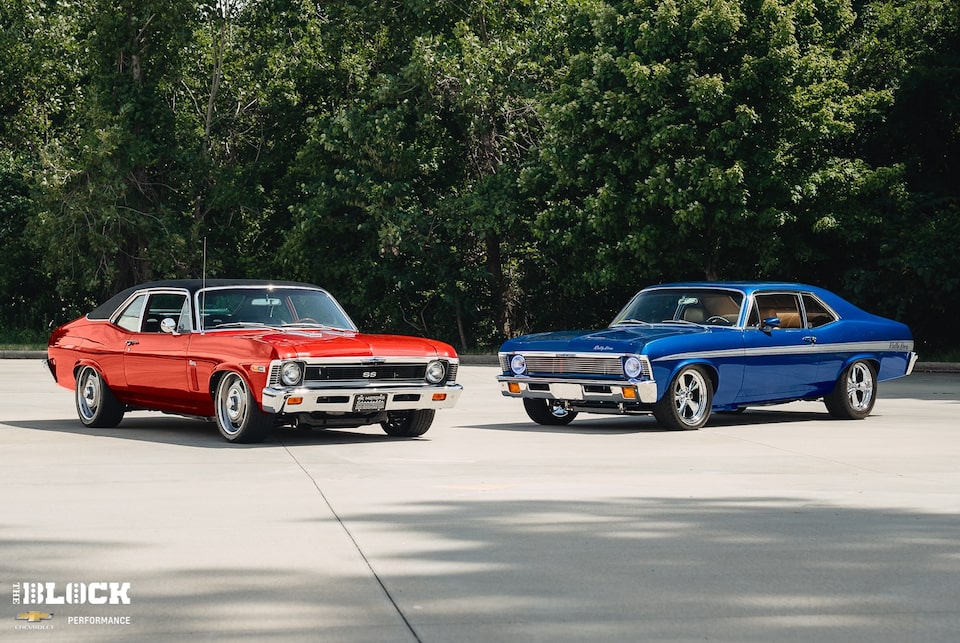 Chevy Novas are among the most popular restomod platforms.
