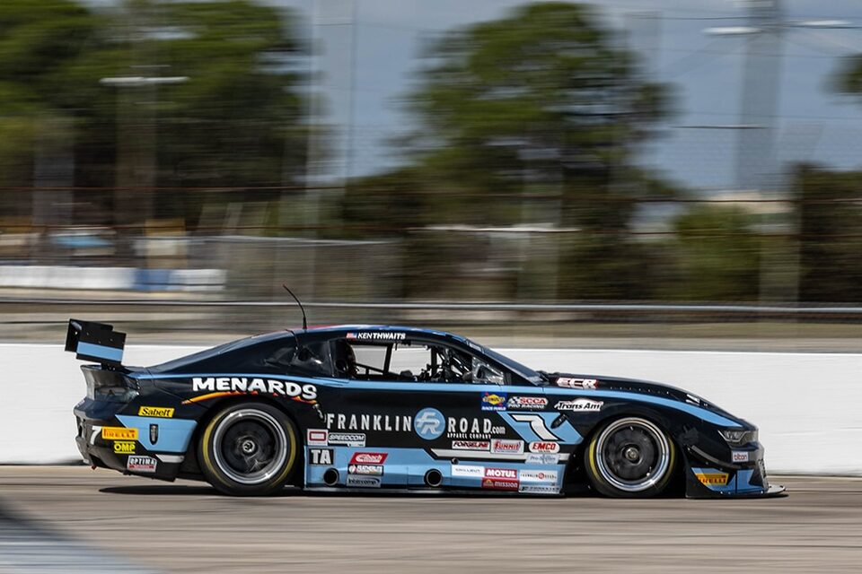 Thwaits' high-horsepower Camaro has an ECR engine under the hood. Photo: Chris Clark
