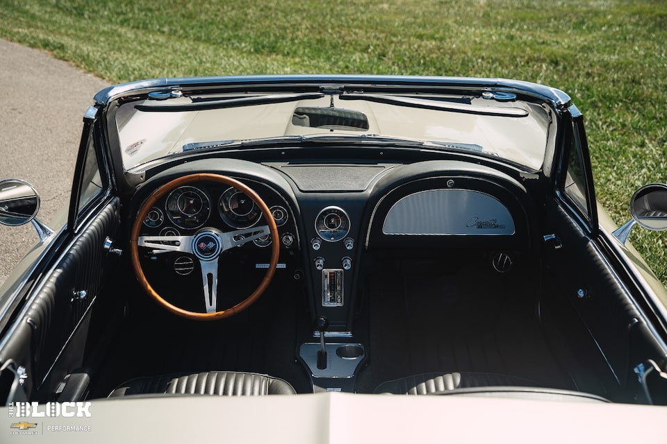 El estilo del interior no ha cambiado mucho con respecto a 1964.