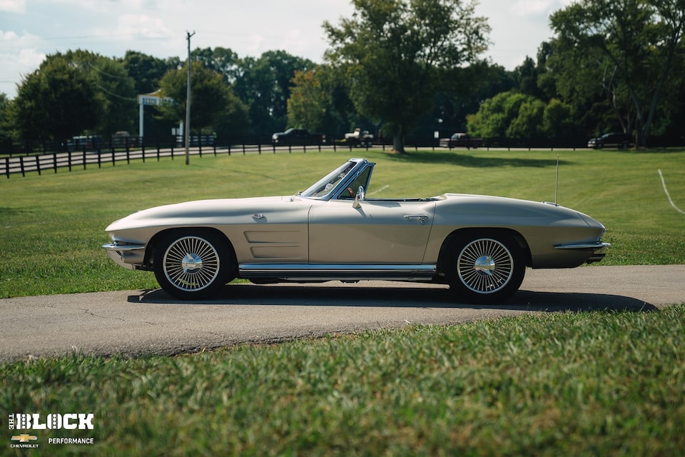 Scott Sheridan's LS376/525-powered 1964 Corvette.