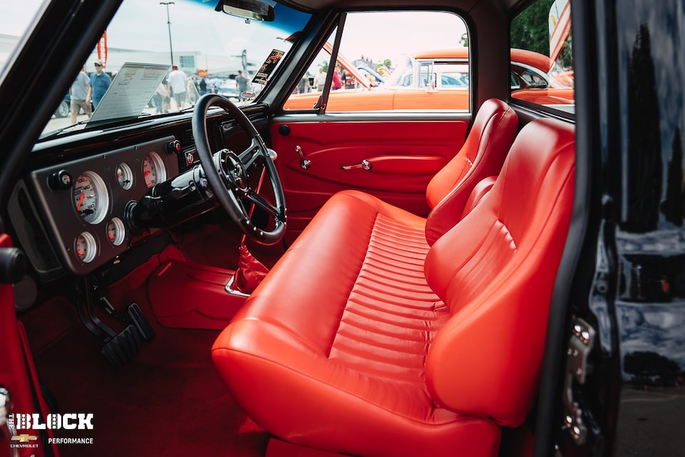 Paul Atkins and his team were responsible for the truck's interior.