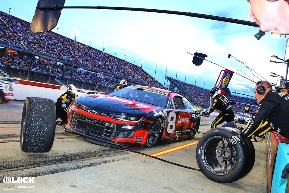 Tyler Reddick finished third to give Chevrolet two drivers in the top-three in the Cook Out Southern 500.