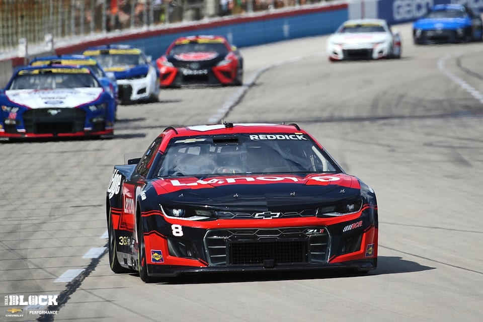 Reddick fue uno de los cinco pilotos de Chevrolet que terminaron entre los primeros 10 en Texas.